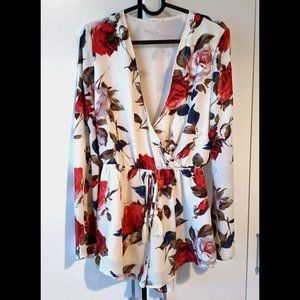 Flowy Floral Playsuit/Romper